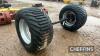 Braked Axle c/w 540/45-22.5 wheels & tyres