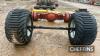 Braked Axle c/w 540/45-22.5 wheels & tyres - 2