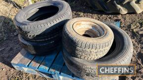 Set of 3 Tyres and 1no. Wheel & Tyre UNRESERVED LOT