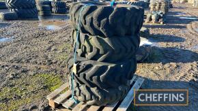 4no. Dumper Wheels & Tyres UNRESERVED LOT