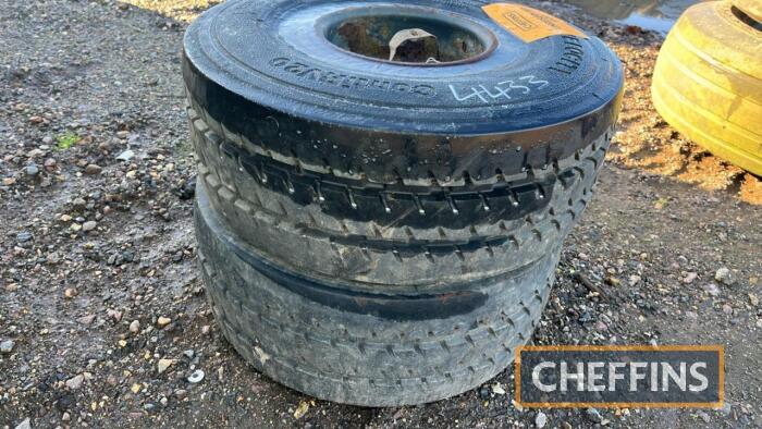 Pr. of Continental 225/75 R10 Wheels & Tyres unused UNRESERVED LOT