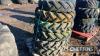 6no. Tractor Wheels & Tyres UNRESERVED LOT - 7