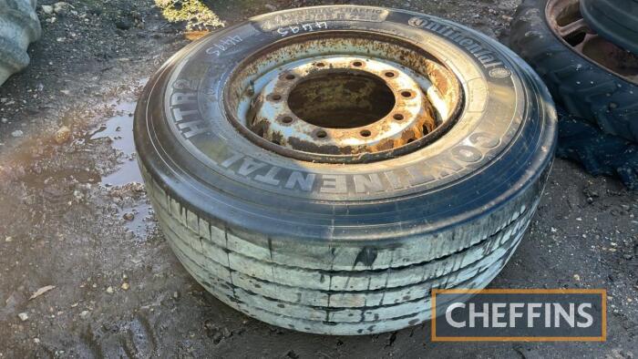 385/65 r22.5 Wheel & Tyre UNRESERVED LOT