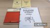 DAVID BROWN 990 4cylinder diesel TRACTOR Reg. No. EWW 249C (expired) Serial No. 990/AS/465626 Fitted with Fuller mid-mounted hedgecutter. Supplied with operating manual, driver's guide and photocopy parts lists Due to extremely restricted access, loading - 28