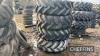 4no. Galaxy 15.5/80 R24 Tyres UNRESERVED LOT - 3