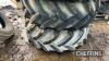 4no. Galaxy 15.5/80 R24 Tyres UNRESERVED LOT - 4