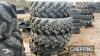 4no. JCB 15.5-25 Tyres UNRESERVED LOT - 3