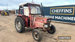 Massey Ferguson 135 Tractor c/w registration documents in office Reg. No. MDX 300P