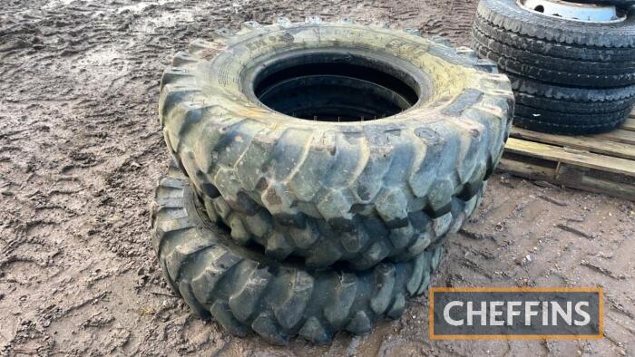 3no. BKT 10.00-20 tyres UNRESERVED LOT