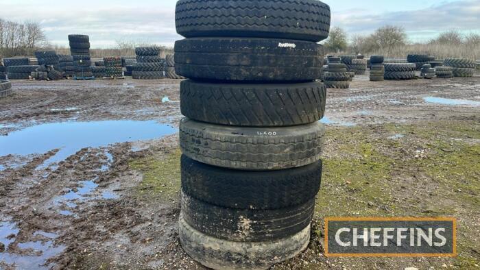 7no. 10.00R20 Wheels & Tyres UNRESERVED LOT