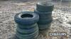 Qty of Wheels & Tyres to inc 29x12-15, 9.00-1 etc UNRESERVED LOT - 2