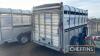 2003 Ifor Williams TA510G 12ft Livestock Trailer c/w alloy sheep decks Ser. No. 30379203 - 8