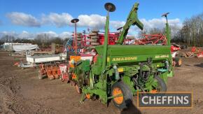 2002 Amazone ED 451K Precision Drill 6row, rear auger, marker arms, seed/fertiliser options, control box and manual