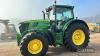 2019 John Deere 6215R Premium Edition Tractor, c/w TLS Autopower 50k, Air & Hyd trailer brakes, A/C, sunroof, cab suspension, Isobus/AutoTrac ready, front linkage, 1 SCV, 4 Electric spool valves with mid mount joystick, 650/85R38 - 600/70R28, vendor to su - 6