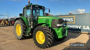 John Deere 6820 Premium Tractor c/w Front Linkage TLS Reg No. DX05 KYR Ser. No. L06820G428260