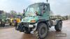 Mercedes Benz Unimog U500 280hp, 6 cylinder, registration documents in office Reg No: YX08 EPL Ser. No. WDB4052012V214833 - 4