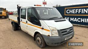 Ford Transit c/w registration documents in office Reg No: WJ61 VRT