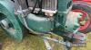 1942 MARSHALL Model M single cylinder diesel TRACTOR Reg. No. DS 6484 Serial No. 1590 Fitted with rear winch, repair to cylinder head Supplied with blue V5, Condie Marshall books & photocopy instructions Due to extremely restricted access, loading will - 14
