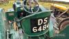1942 MARSHALL Model M single cylinder diesel TRACTOR Reg. No. DS 6484 Serial No. 1590 Fitted with rear winch, repair to cylinder head Supplied with blue V5, Condie Marshall books & photocopy instructions Due to extremely restricted access, loading will - 20
