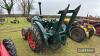 1942 MARSHALL Model M single cylinder diesel TRACTOR Reg. No. DS 6484 Serial No. 1590 Fitted with rear winch, repair to cylinder head Supplied with blue V5, Condie Marshall books & photocopy instructions Due to extremely restricted access, loading will - 31