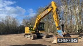 2023 Luigong 922F 20ton Excavator c/w Strickland bucket Hours: approx 800 Ser. No. 22110965