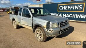 Ford Ranger c/w registration documents in office Reg. No. AJ55 RKK