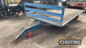 Single Axle Straw/Hay Trailer