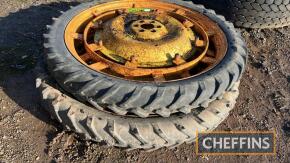 Pr. Rowcrop wheels & tyres 6.50-44 UNRESERVED LOT