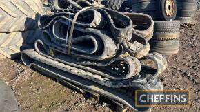 Qty of Rubber Tracks UNRESERVED LOT