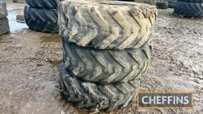 3no. Alliance 400/80-24 tyres UNRESERVED LOT