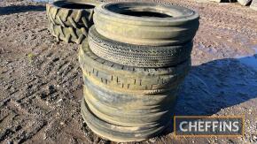 6no. 7.5/16 Mixed Tyres UNRESERVED LOT