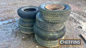 Qty of Wheels & Tyres to inc 29x12-15, 9.00-1 etc UNRESERVED LOT