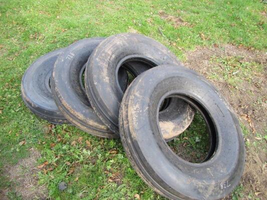 4no. 750x16 Wheels & Tyres