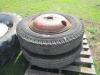 Pr. of Wheels & Tyres UNRESERVED LOT