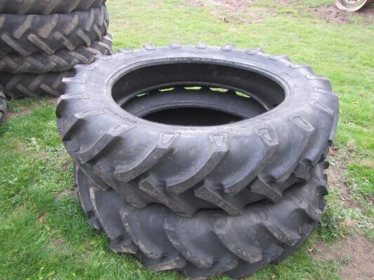 2no. 13.6x38 Tyres