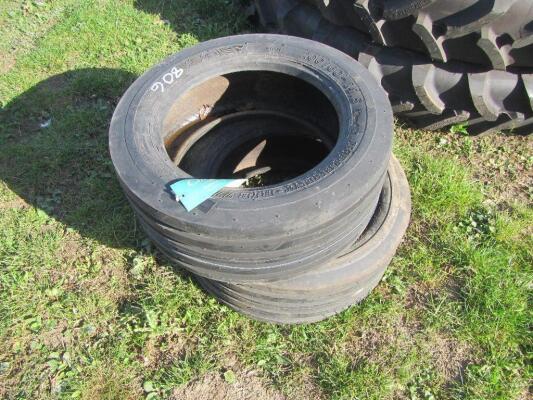 Pr. of 200/60 R14.5 Baler Tyres