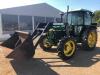 John Deere 2850 4wd Tractor c/w Quicke loader & bucket Reg. No. F294 YKG