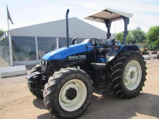 New Holland TS100 Open Cab 4wd Tractor