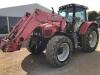 Massey Ferguson 6480 Dynashift Tractor c/w Massey Ferguson 878 front loader, front links, pto Reg. No. CU05 GFK