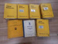 Qty workshop manuals to inc' Komatsu DS7, D40A, D45, PC210/240 undercarriage and 130 series (7) t/w Bedford and Rolls Royce manual