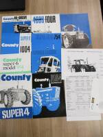 County, a set of tractor brochures, 1960s (9)