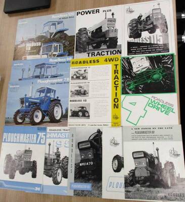Roadless, a fine set of tractor flyers, 1965-1976 (13)