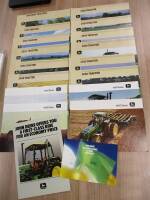 John Deere 1000, 2000, 3000, 4000 series tractor brochures, 1980s (18)