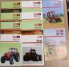 Case tractor brochures, a good set from 1980s (10)