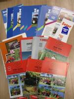 Zetor & Valpadana tractor brochures, flyers etc