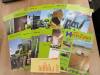 Claas, 11 tractor brochures, 1998 price list t/w Harvest Times