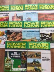 1976 Power Farming magazines (10)