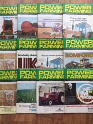 1974 Power Farming magazines (12)