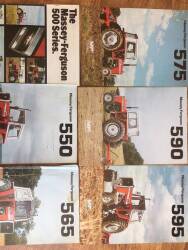 Massey Ferguson 500 series tractor brochures