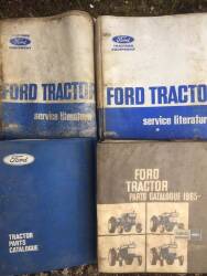Ford tractor service literature and manuals